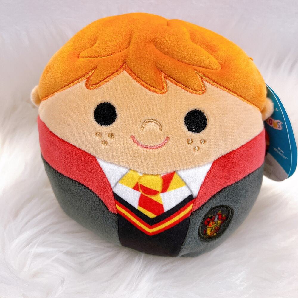Squishmallow Kellytoy Plush Harry Potter 8" Harry Ron Hermione Set of 3 - Picture 5 of 8